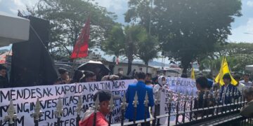 Aliansi Mahasiswa Tuntut Tindakan Tegas untuk Berantas Pertambangan Ilegal di Kaltim