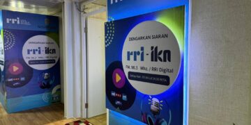 Presiden Jokowi Meresmikan Radio Republik Indonesia Ibu kota Nusantara (RRI IKN)