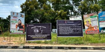 HUT Kota Balikpapan, GMNI gelar aksi simbolik