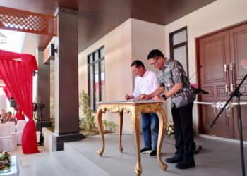 Walikota Samarinda Hadiri Peresmian Rumah Jabatan Kejati Kaltim