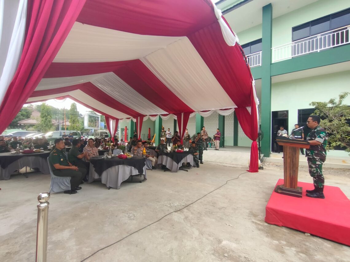 Wali Kota Samarinda Resmikan Kantor Denpal VI/1 dan Asrama Tipe K Luar Korem 091/ASN