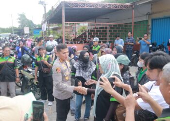 Pastikan Peringatan May Day Aman, Kapolres Samarinda Lakukan Patroli