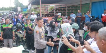 Pastikan Peringatan May Day Aman, Kapolres Samarinda Lakukan Patroli