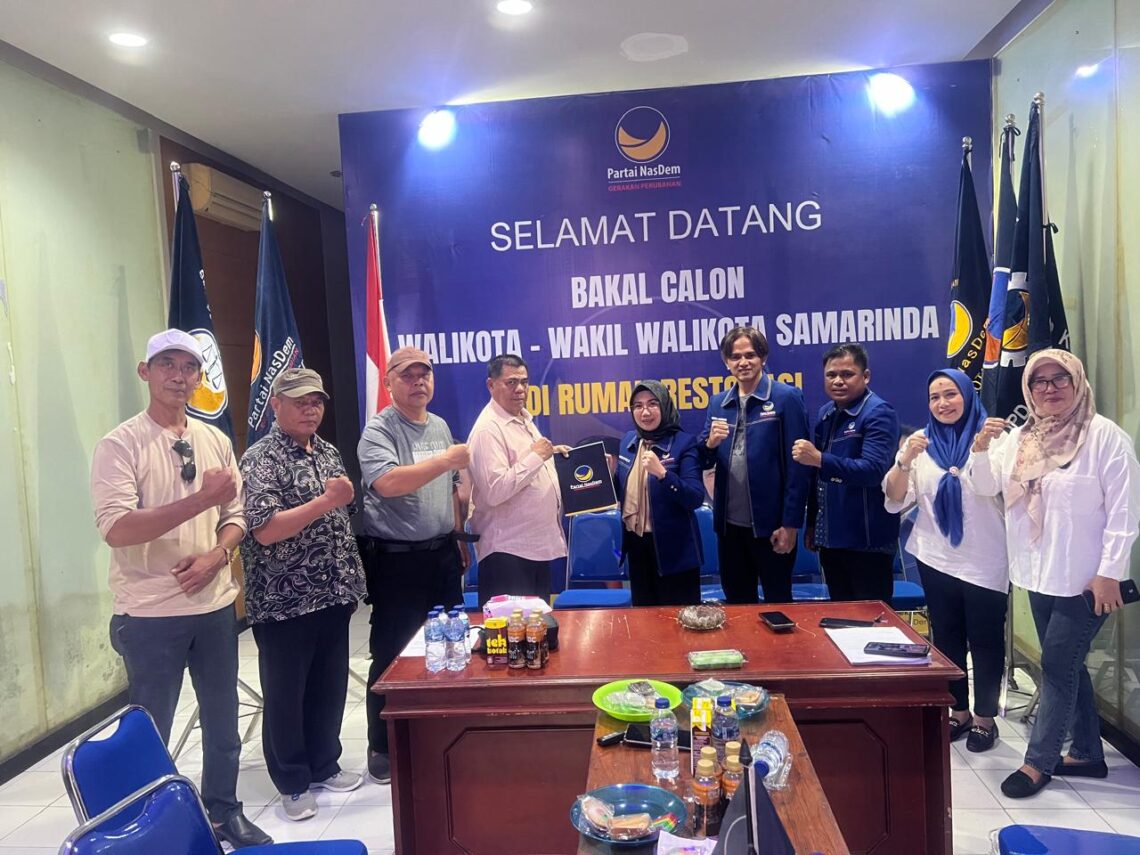 Ingin Mengabdi Untuk Kota Samarinda, Saefuddin Zuhri Ambil Formulir Ikuti Kontestasi Pilkada Samarinda 2024