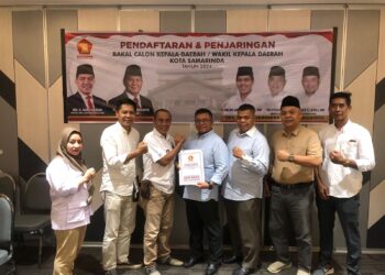 Anggota DPRD Kaltim Saefuddin Zuhri Daftar Cawali ke Partai Gerindra 