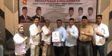 Anggota DPRD Kaltim Saefuddin Zuhri Daftar Cawali ke Partai Gerindra 