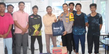 Kapolresta Samarinda Berikan Bantuan Kepada Anak Yatim di Panti Asuhan Ruhana