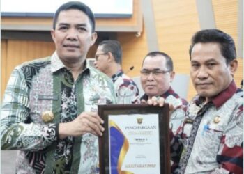 Sekretariat DPRD Kota Samarinda Sabet Penghargaan Perangkat Daerah Terbaik
