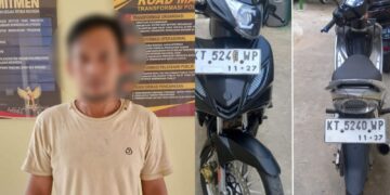 Pelaku Pencurian Sepeda Motor Berhasil Diamankan Polsek Sungai Pinang