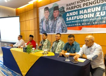 Rapat Konsolidasi Dukungan Parpol: Andi Harun-Saefuddin Zuhri Persiapkan Pendaftaran ke KPU