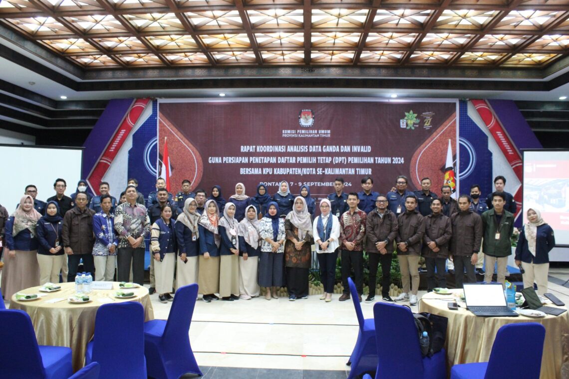 Gelar Rakor, KPU Kaltim Perkuat Validasi Data Pemilih