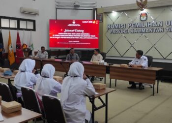 KPU Kaltim Terima Kunjungan SMA Budi Luhur untuk Sosialisasi Pemilu