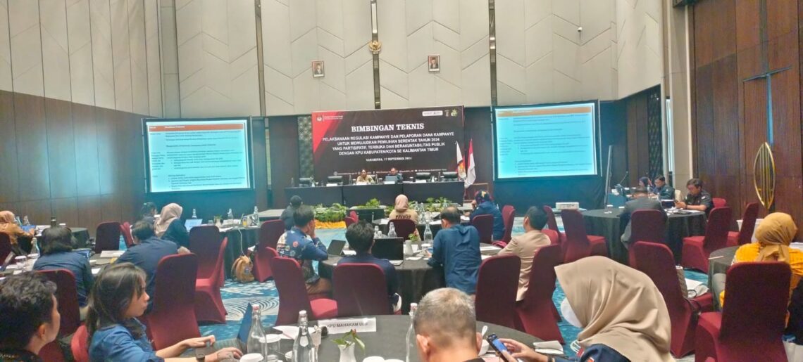 Regulasi Kampanye dan Pendanaan Jadi Fokus Bimtek KPU Kaltim