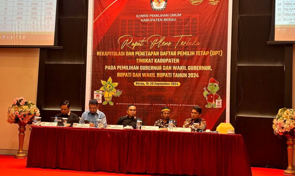 KPU Berau Finalisasi DPT dan Penambahan TPS untuk Sukseskan Pilkada 2024