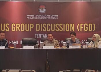 Langkah Evaluatif KPU Kaltim, Gelar FGD untuk Pilkada 2024 yang Lebih Baik