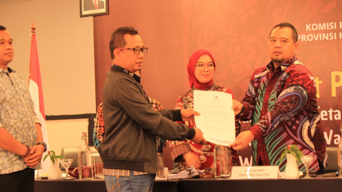 Pilkada 2024 KPU Kaltim Tetapkan DPT Sebanyak 2.821.202 