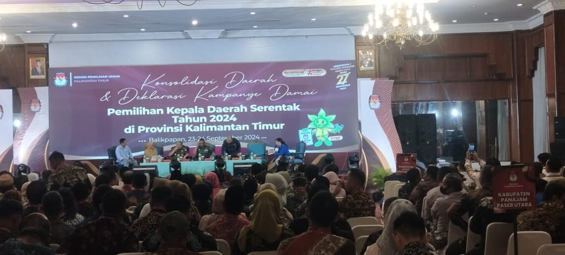 Fokus pada Persiapan dan Integritas Pemilu, KPU Kaltim Gelar Konsolidasi Daerah