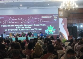 Fokus pada Persiapan dan Integritas Pemilu, KPU Kaltim Gelar Konsolidasi Daerah 