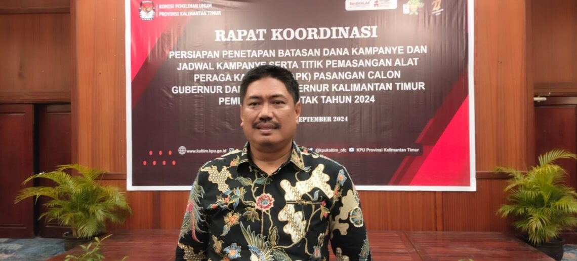 KPU Kaltim Pastikan Batasan Dana Kampanye dan Titik APK untuk Pilgub 2024
