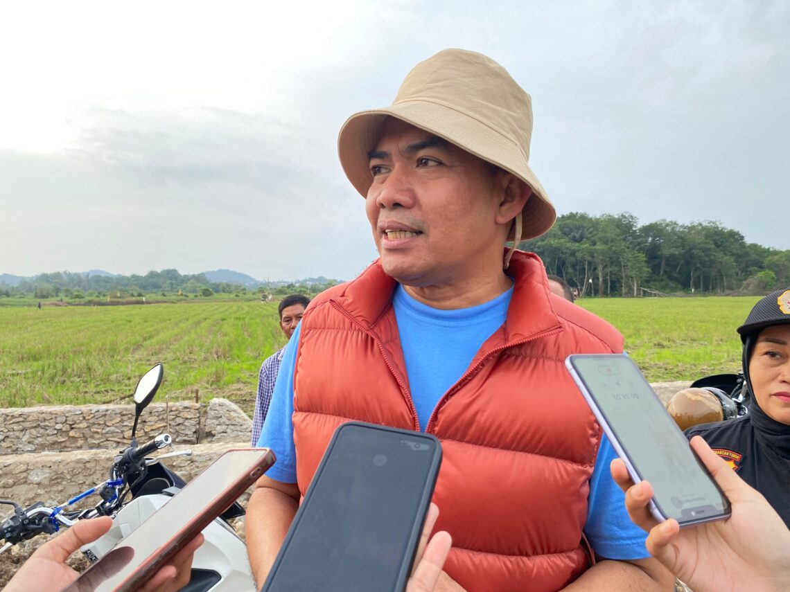 Kampanye di Tengah Kelompok Tani: Andi Harun Fokus pada Peningkatan Produksi Padi