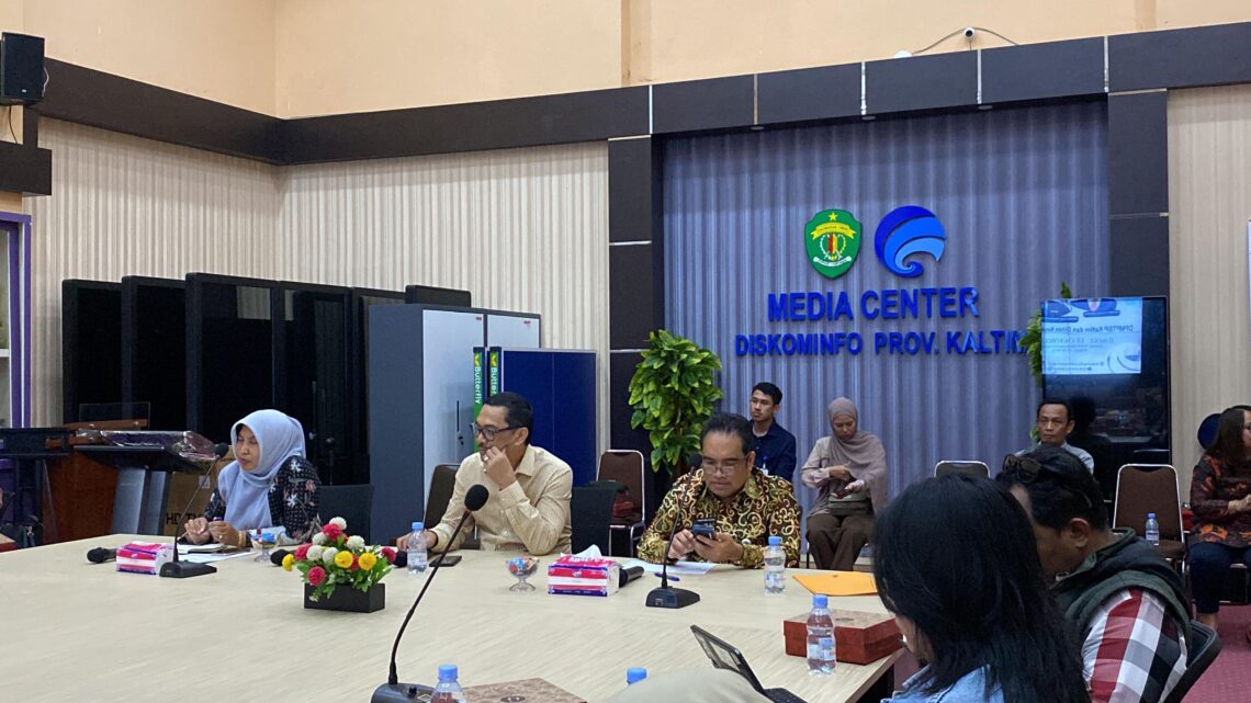 Diskominfo Kaltim Gelar Jumpa Pers Bulanan, Bahas Realisasi Investasi dan Kinerja Sektor Kesehatan