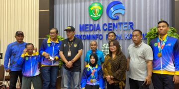 Apresiasi untuk Atlet Difabel Kaltim di PEPARNAS XVII: Diskominfo dan Dispora Gelar Jumpa Pers