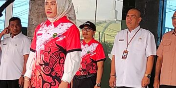 Pembukaan TC Pra Popnas, Sri Wartini: Langkah Regenerasi Atlet Kaltim