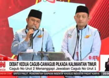 Debat Kedua Pilgub Kaltim, Pasangan Rudy-Seno Cetuskan Aplikasi Sakti