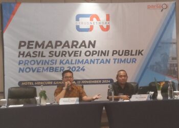 Elektabilitas Paslon Rudy Mas’ud-Seno Aji Lampaui Petahana Isran Noor-Hadi Mulyadi