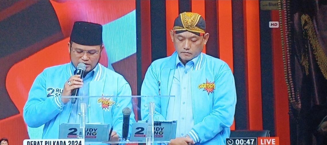 Debat Terakhir, Rudy : Pelestarian Budaya dan Pengelolaan SDA Kunci Menuju Kaltim yang Berkelanjutan