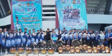Tim Dispora Drum Corps Kaltim Sabet Juara Dua dalam Kejuaraan Drum Band di Yogyakarta