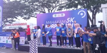 Sekretaris DPRD Kaltim Ikut Serta Meriahkan Mahakam Korpri Run 2024