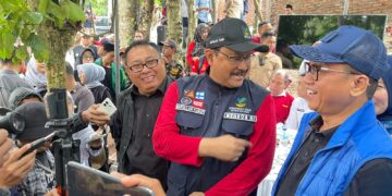 Kick Off HKSN 2024 Dimulai di Desa Talaga: Kolaborasi Mensos Saifullah Yusuf, Mendes Yandri, dan SMSI Pusat