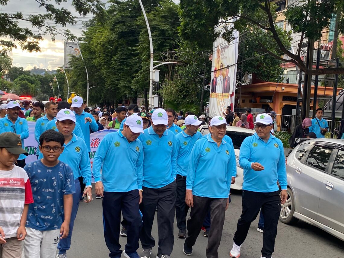 Perkokoh Toleransi, Kemenag Kaltim Gelar Jalan Sehat Kerukunan