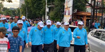 Perkokoh Toleransi, Kemenag Kaltim Gelar Jalan Sehat Kerukunan
