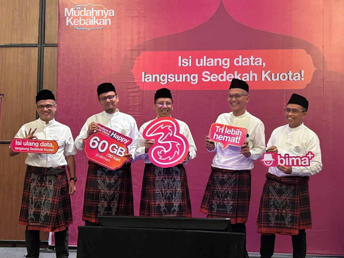 Berbagi Kebaikan di Bulan Ramadan,Tri Luncurkan Program Sedekah Kuota