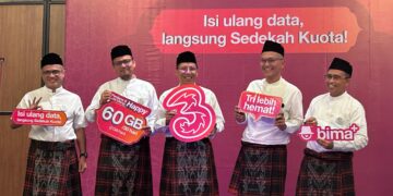 Berbagi Kebaikan di Bulan Ramadan,Tri Luncurkan Program Sedekah Kuota