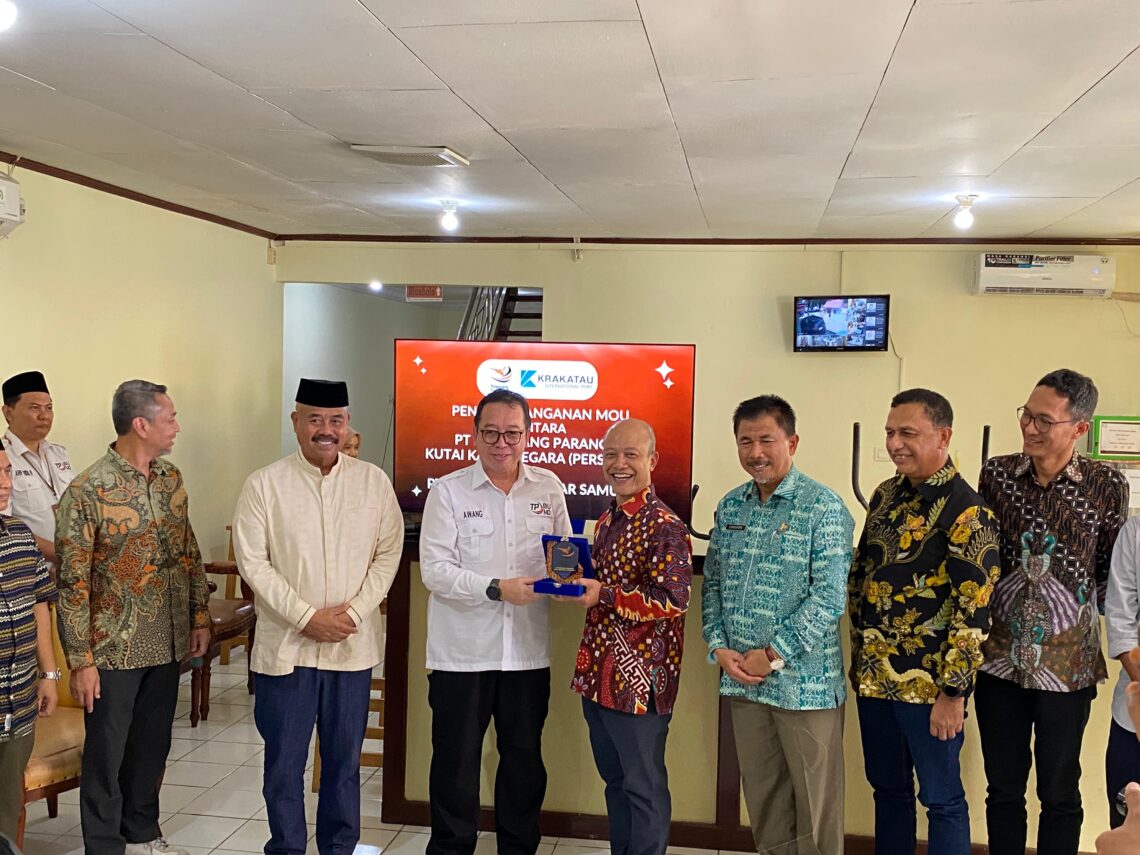 Kerja Sama Maritim antara PT Tunggang Perangan dan PT Karakatau Bandar Samudera Diharapkan Tingkatkan PAD Kukar