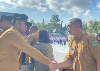 Disiplin ASN Jadi Fokus Utama Gubernur Kaltim dalam Apel Pagi Pasca-Idulfitri