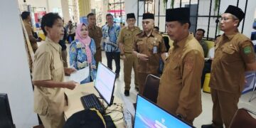 Pasca Libur Panjang, Sekda Sunggono Sidak Pelayanan Publik