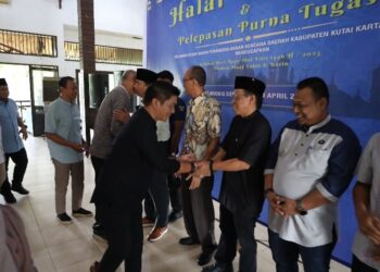 BPBD Kukar Gelar Halal Bihalal dan Pelepasan Purna Tugas Sekretaris Edy Mardian