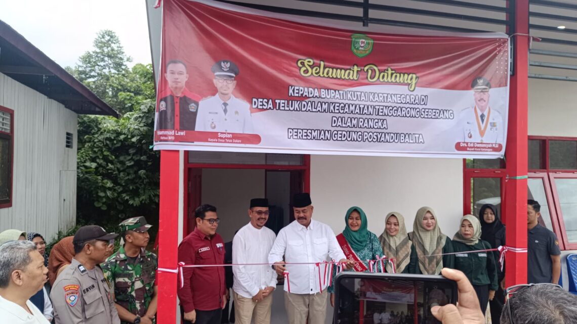 Posyandu Desa Teluk Dalam Diresmikan