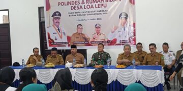 Bupati Edi Resmikan Poliklinik Desa Loa Lepu Tenggarong Seberang
