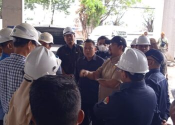 Revitalisasi Pasar Pagi Samarinda Dikebut, DPRD Pantau Langsung Progres Pembangunan