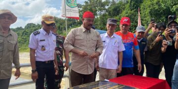 Embung Pertanian di Maluhu Diresmikan, Bupati Kukar Dorong Optimalisasi Lahan