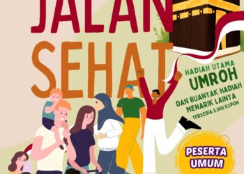 LP NU Samarinda Gelar Jalan Sehat Berhadiah Umroh 
