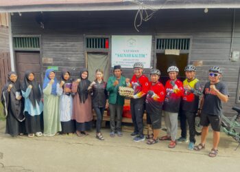 Semangat Sosial Arjuna Bike Community dalam Momen Idul Adha