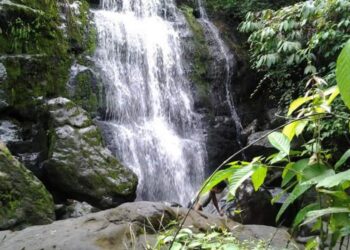 Air Terjun Kembar di Santan Ulu Miliki Potensi Wisata, Infrastruktur Jadi Tantangan