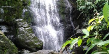 Air Terjun Kembar di Santan Ulu Miliki Potensi Wisata, Infrastruktur Jadi Tantangan