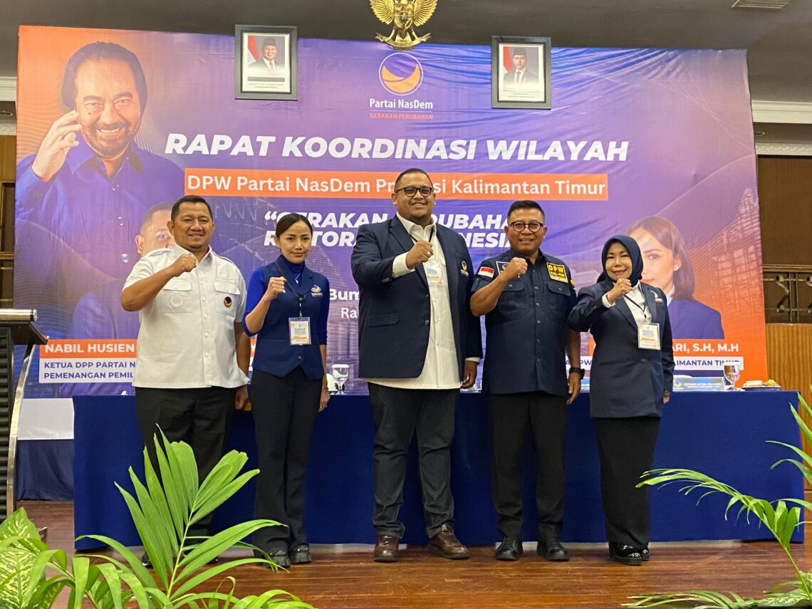 NasDem Kaltim Fokus Perkuat Struktur dan Soliditas Menuju Pemilu 2029 dalam Rakorwil